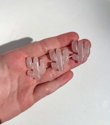 Rose Quartz Cactus Halo Quartz